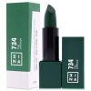 The Lipstick - 734 Deep Winter Green by 3INA for Women - 0.16 oz Lipstick