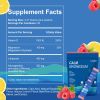 Nello Supercalm Powdered Drink Mix, Raspberry Lemonade, L Theanine, Ksm-66 Ashwagandha, Magnesium Glycinate, Vitamin D 3
