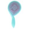 The Girlie Detangle Brush Thick and Curly Hair - Turquoise-Pink by Michel Mercier for Women- 1 Pc Hair Brush