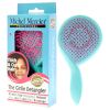 The Girlie Detangle Brush Thick and Curly Hair - Turquoise-Pink by Michel Mercier for Women- 1 Pc Hair Brush