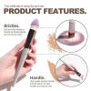 BS-MALL Makeup Brush Set 18 Pcs Premium Synthetic Foundation Powder Concealers Eye shadows Blush Makeup Brushes with black case
with Case Set Portable