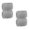 4 Pack Jawline Exerciser for Men Women Jaw Trainer Shaper Sagging Skin Double Chin Reducer with 3 Resistance Levels for Beginners Intermediate Expert