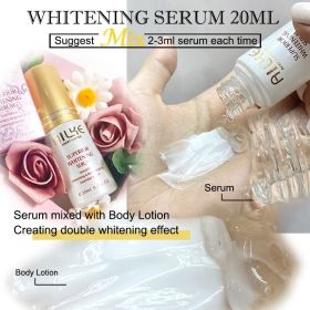 AILKE Whitening And Moisturizing Body Lotion,Suitable For Dry And Black Skin Type,with Pump Huge Bottle 500ml Korean Cosmetics (Color: SERUM)