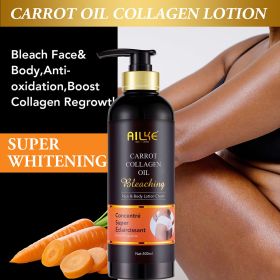 Brightening Body Lotion With Collagen, Carotene, Shea Butter, Moisturizing, Smoothing Increase Skin Radiance, For All Skin Types (Color: 500ML Lotion)