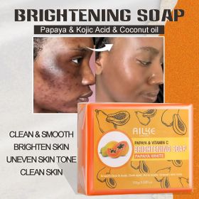 Brightening Body Lotion With Collagen, Carotene, Shea Butter, Moisturizing, Smoothing Increase Skin Radiance, For All Skin Types (Color: 150g Soap)
